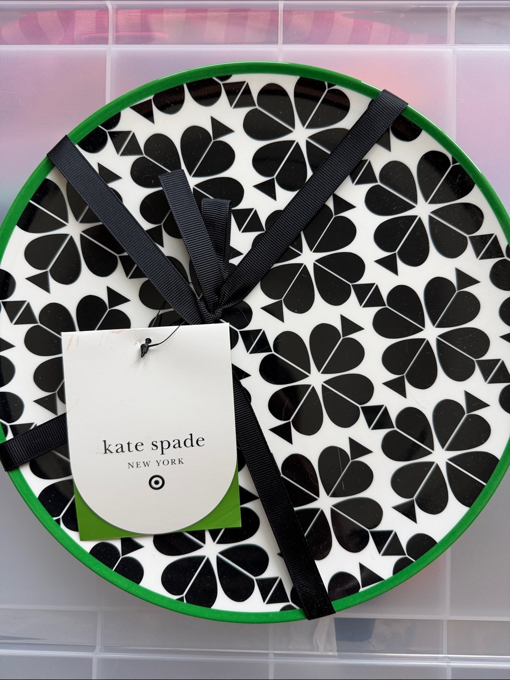 kate spade x target dinner plate set, 4-pc
